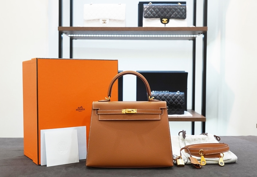 에르메스 켈리백 25CM 정품가죽사용 (100%수작업) H351027-5